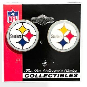 NFL Pittsburgh Steelers Stud Earrings New with tags